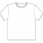 Printable Blank Tshirt Template