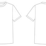 Printable Blank Tshirt Template