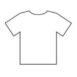 Printable Blank Tshirt Template