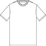 Printable Blank Tshirt Template