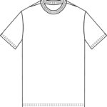 Printable Blank Tshirt Template