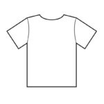 Printable Blank Tshirt Template