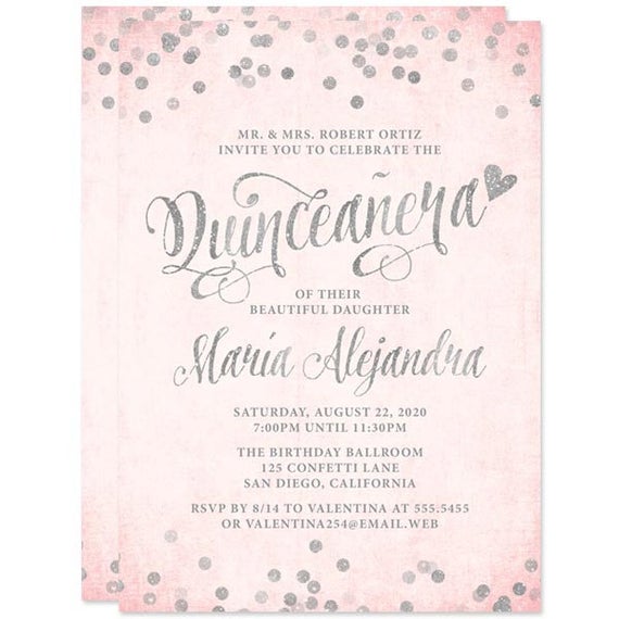 Quince Invitation Templates