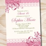 Quinceanera Invitation Templates Free