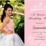 Quinceanera Invitation Templates Free