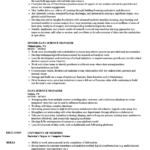 Resume Template Data Science