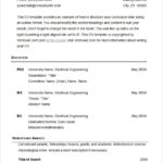 Resume Templates Basic