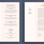 Resume Templates Behance