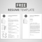 Resume Templates Behance