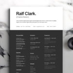 Resume Templates Behance