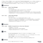 Resume Templates Builder