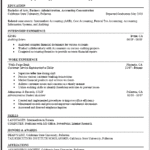 Resume Templates Business