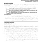 Resume Templates Engineering