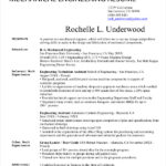 Resume Templates Engineering