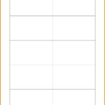 Blank Business Card Template Download