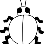 Blank Ladybug Template