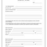 Blank Legal Document Template