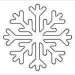 Blank Snowflake Template
