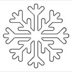 Blank Snowflake Template