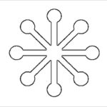 Blank Snowflake Template