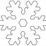 Blank Snowflake Template