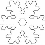 Blank Snowflake Template