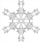 Blank Snowflake Template