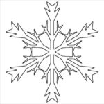 Blank Snowflake Template