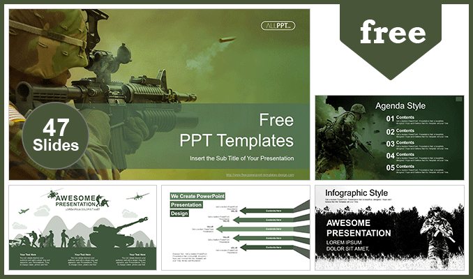 Powerpoint Templates Army