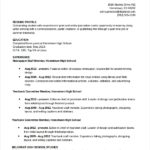 Resume Templates Graduate School