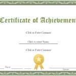 6d Certificate Template