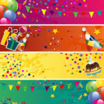 Banner Design Templates for Birthday