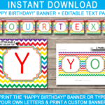 Banner Templates Editable