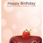 Birthday Card Template Hd