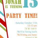 Birthday E Invitation Templates Free