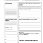 Book Report Template 9th Grade