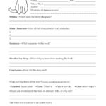 Book Report Template 9th Grade