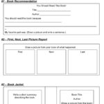 Book Report Template For 9th Graders