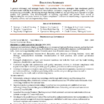 C Suite Resume Templates