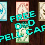 D&D Spell Card Templates