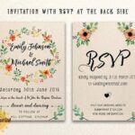 E Wedding Card Templates Free