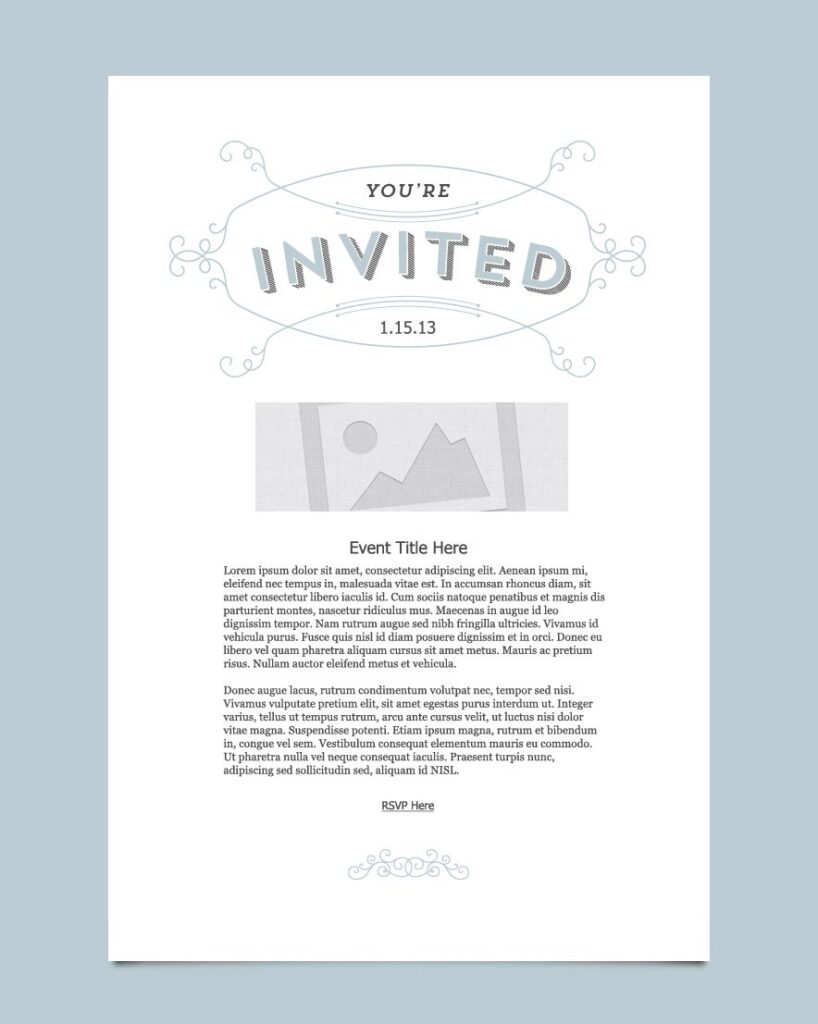 Email Invitation Templates (2) - TEMPLATES EXAMPLE | TEMPLATES EXAMPLE