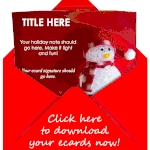 Free Christmas Ecard Templates