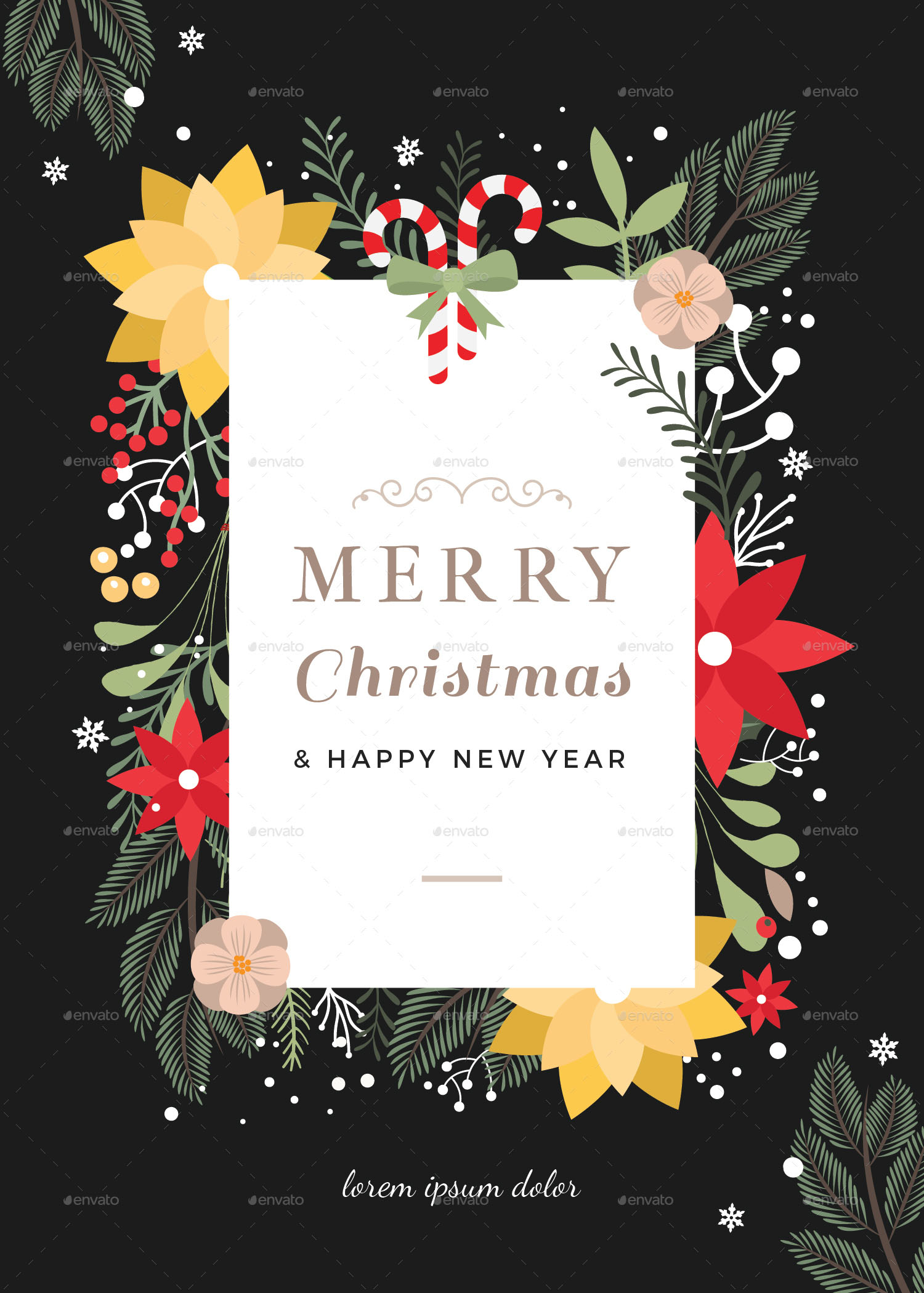 Free Christmas Card Template