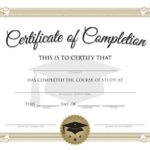 Grade 6 Graduation Certificate Templates