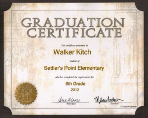 Grade 8 Graduation Certificate Templates (1) - TEMPLATES EXAMPLE