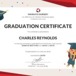 Grade 8 Graduation Certificate Templates