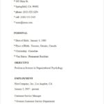 Resume Templates Easy