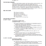 Resume Templates Entry Level