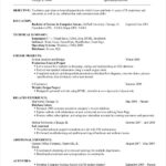 Resume Templates Entry Level